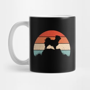 Chihuahua Sunset Retro Mug